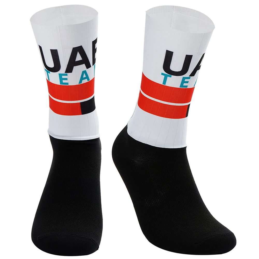 CUT LASER ONE PAIR 2024 INEOS QUICK STEP ALPECIN FENIX TEAM Cycling Socks Antislip Bike Bicycle Racing MITI Breathable Socks