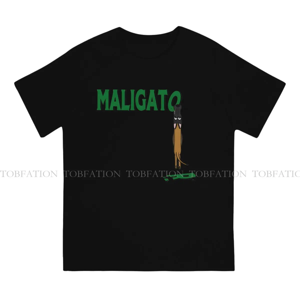 Belgian Malinois Maligator Bite T Shirt Grunge Men's Tees Summer 100% Cotton Clothing O-Neck TShirt