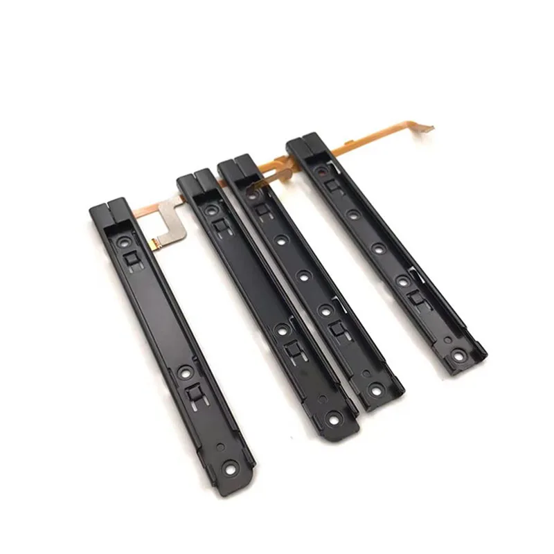 الجزء الأصلي من Repart للسكك الحديدية اليمنى واليسرى مع جزء تثبيت الكابلات المرنة لوحدة التحكم Nintendo Switch OLED NS Rebuild Track