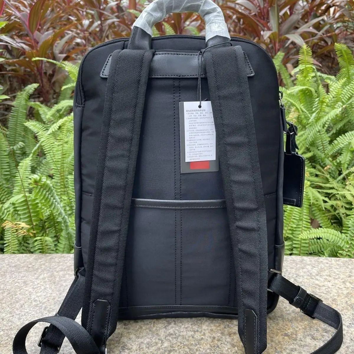 Business Backpack for Men, Water-Resistant Nylon Laptop Bag for Commuting and Travel Use