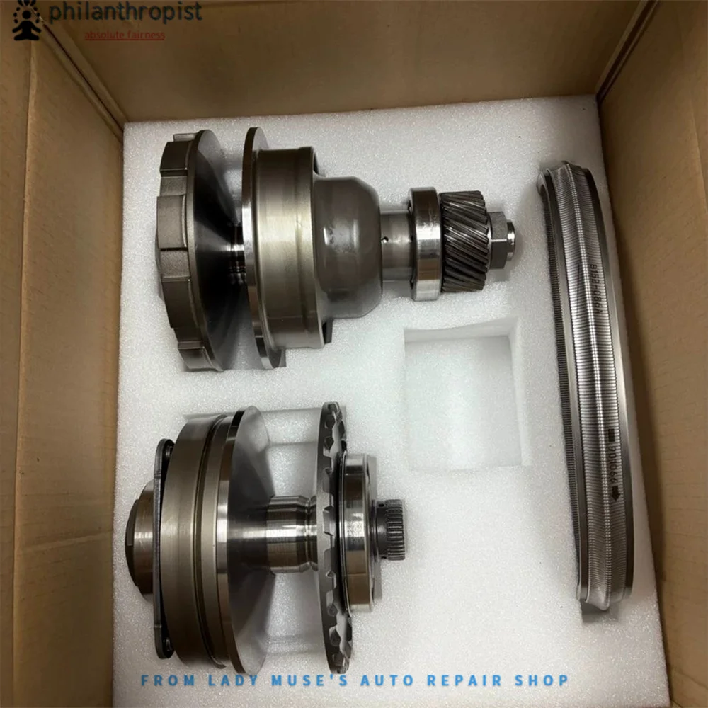 

JF011E RE0F10A Комплект шкивов трансмиссии CVT, ремень цепи 901066 901047 для Nissan Renault Mitsubishi JF011, приводной шкив коробки передач