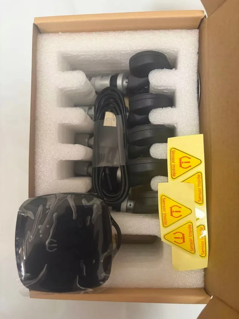 5 Sensor Car BL8 Internal TPMS Sensor with Receiver and Mobile APP Compatible with Android & IOS