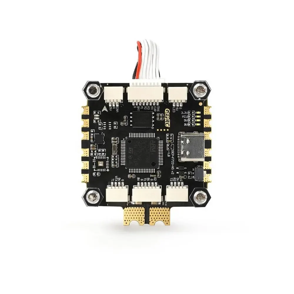 GEPRC TAKER F722 Stack w/ 50A 4IN1 ESC, STM32F722 16M Blackbox Dual BEC for FPV Drone