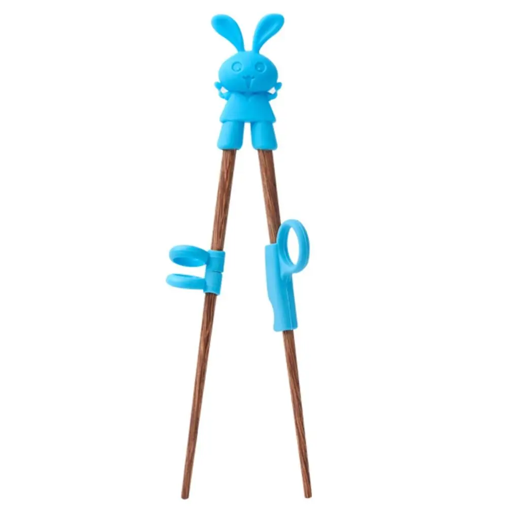 Silicone Kids Holding Chopsticks Correcting Ring Kitchen Tableware Finger Sets Eating Practice Chopsticks Accessories - Image 3