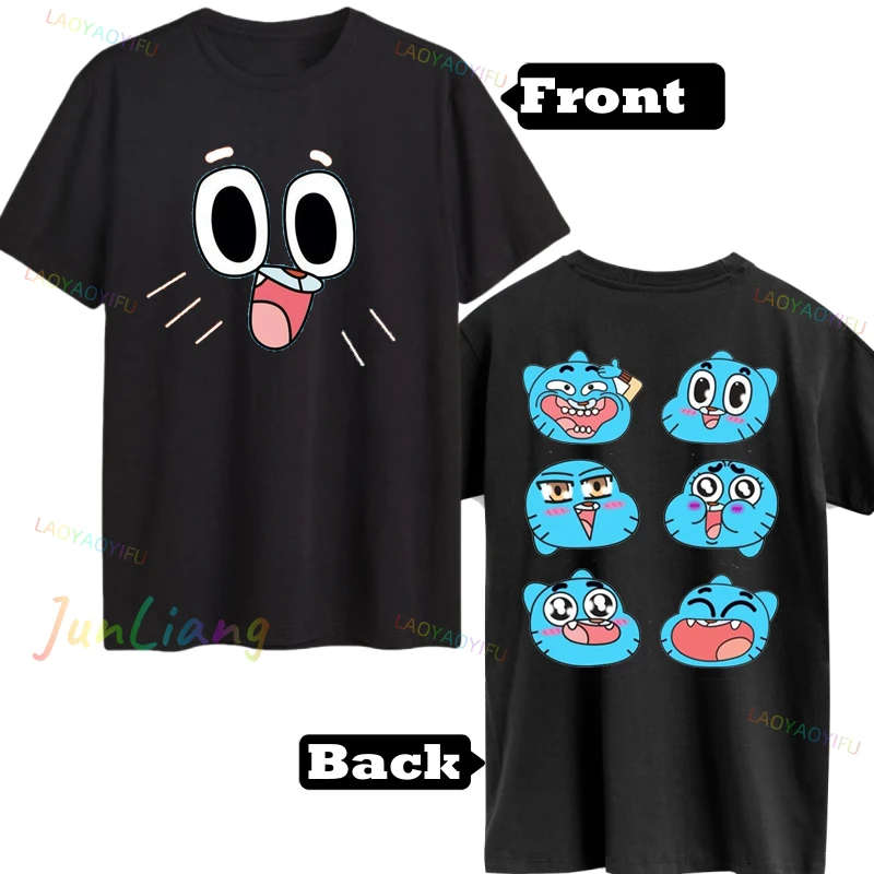 

Camisetas Del Mundo Maravillosamente Extraño De Gumball Men T-shirt Nuevas Tendencias Y2k Clothes Short Sleeve Tee Tshirt Funny
