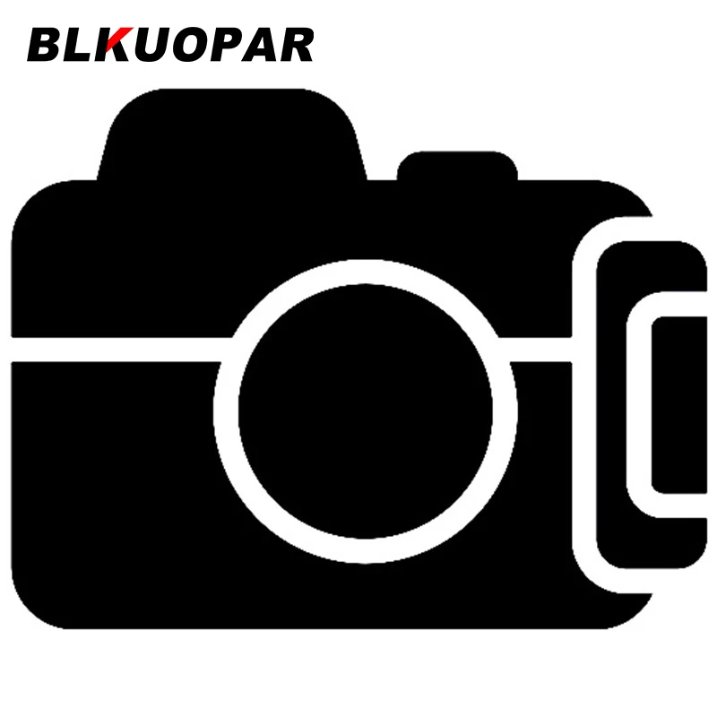 

BLKUOPAR for Water Resist Camera Decals Refrigerator Vinyl Car Stickers Motocycle Helmet Waterproof Sunscreen Funny Decoration