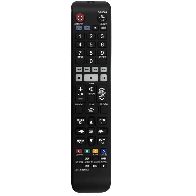 AED7-Replace AH59-02418A Remote Control For Home Theater System HT-E450K HT-E550K/ZD E453K HT-E453HK HT-E445K