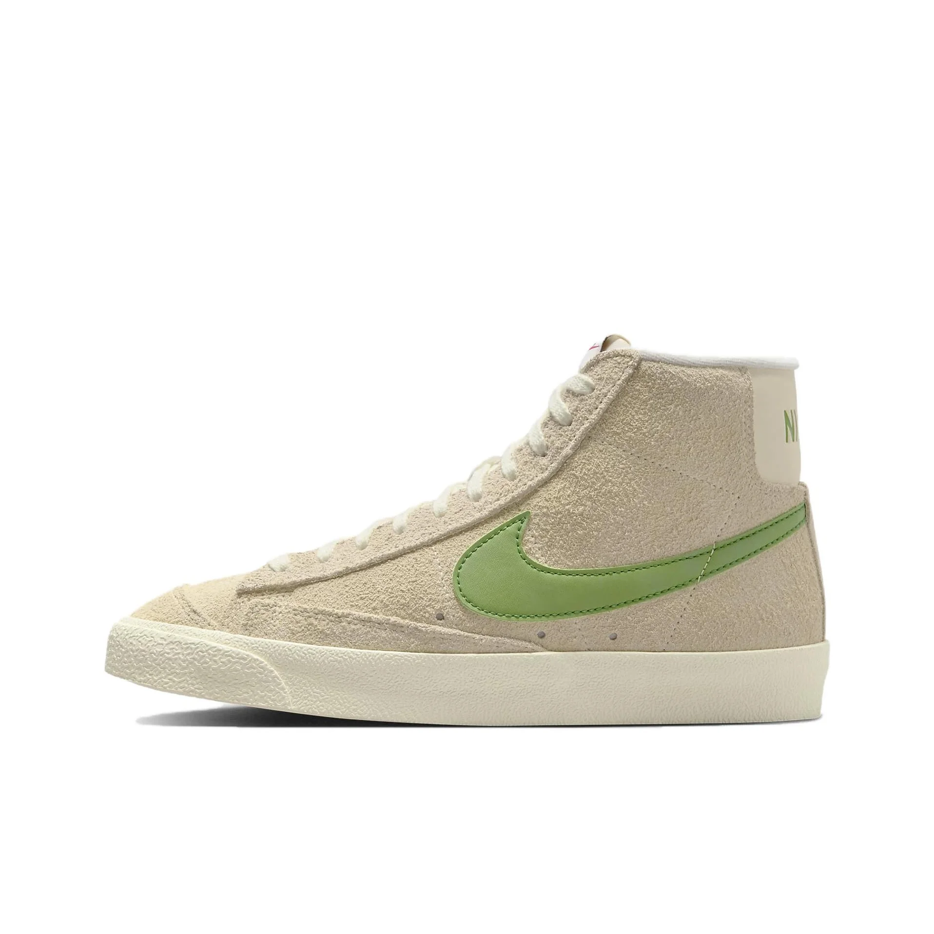 Nike Blazer Skateboard Shoes Women's Mid Top Light Brown Green DV7006-100