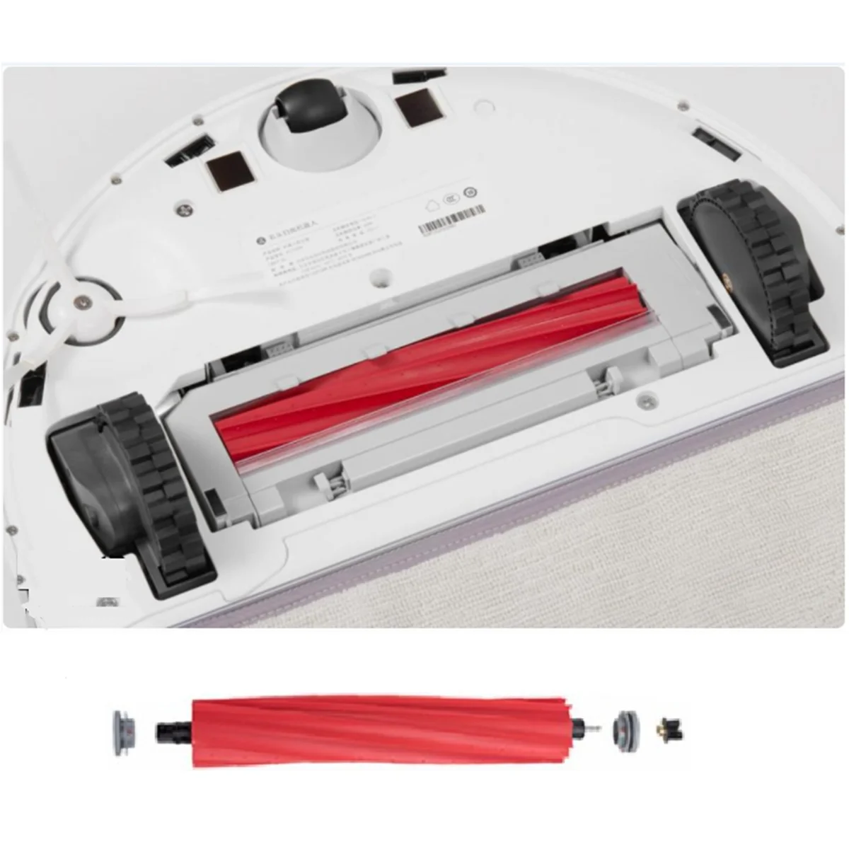 ABGU 12 قطعة ل Q P10 A7400RR جهاز آلي لتنظيف الأتربة ملحق فرشاة جانبية رئيسية فلتر Hepa ممسحة ملابس كيس لجميع الغبار