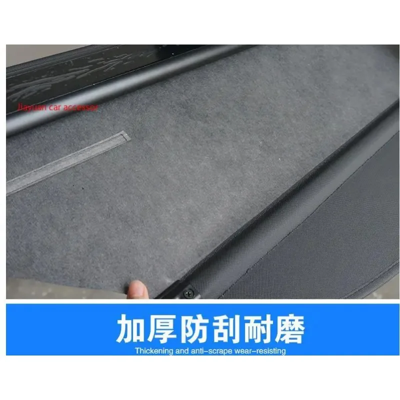 Car Trunk Cover Cargo For Great Wall Haval F7 2019 2020 2021 Auto Curtain Rear Shield Security Parcel Shelf retractable