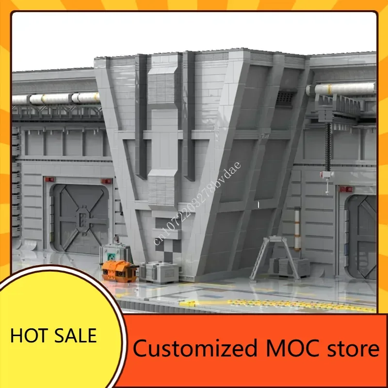 10135PCS MOC Space War Rebels Hangar Puzzle City Holiday StreetView Architecture DIYAssembly hristmas Childrens Toy Holiday Gift