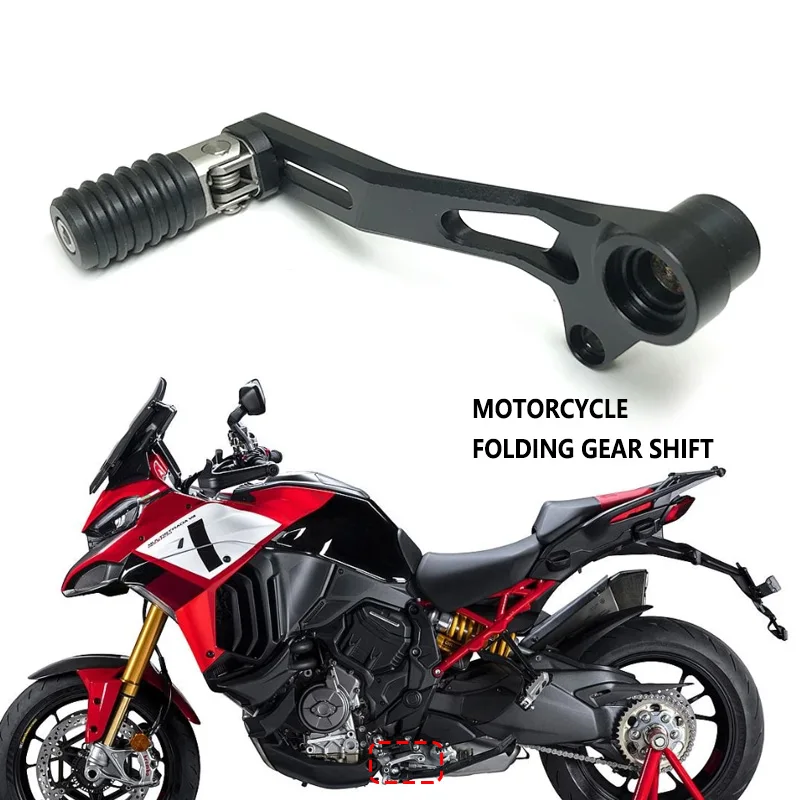 Leva del Cambio Pieghevole Regolabile per Moto Ducati Multistrada 1260 1260S Enduro 950 / S 2017-2023