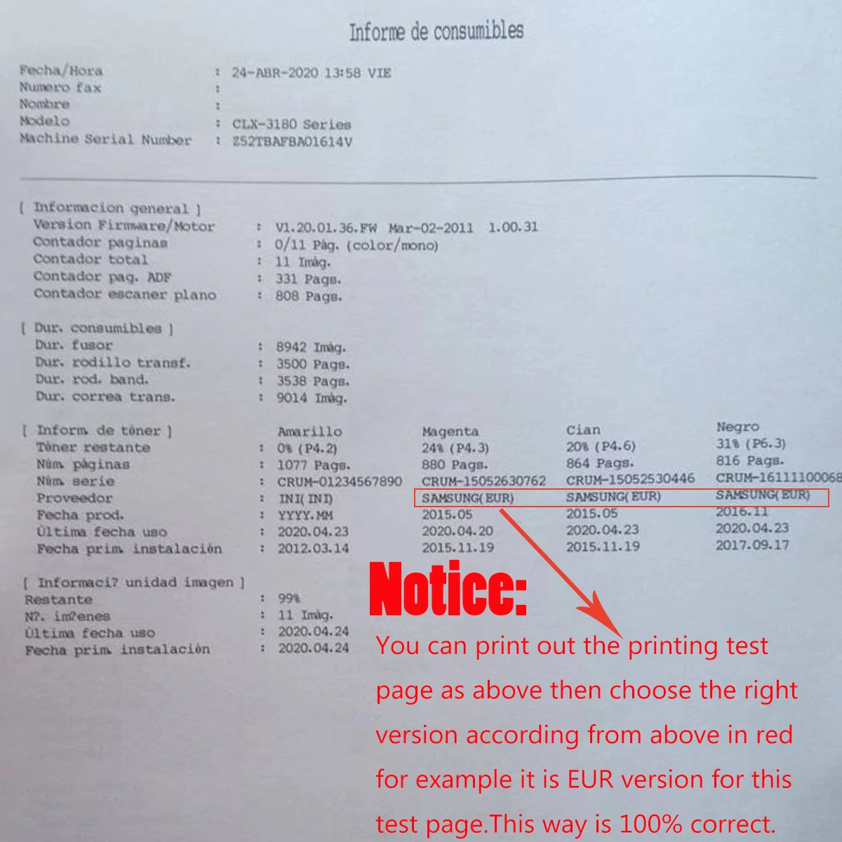 Toner Chip Reset Refill Kits for Samsung MultiXpress SL-X-7400GX SL-X-7400LX SL-X-7500GX SL-X-7500LX SL-X-7600GX SL-X-7600LX