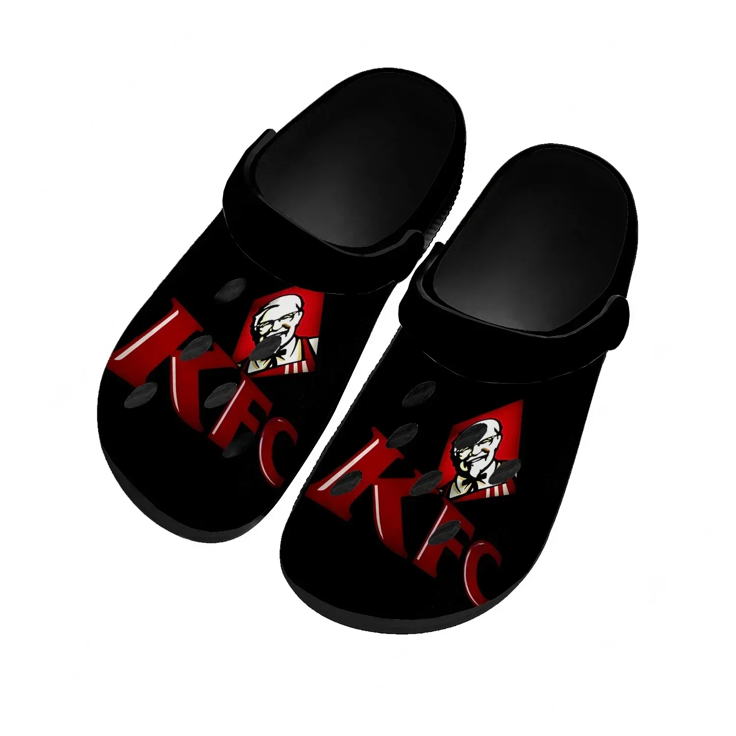 KFC Sandals Women Teenager Home Fashion Water Shoe High Quality Garden Breathable Summer Comfort Beach Hole Slippers view 2