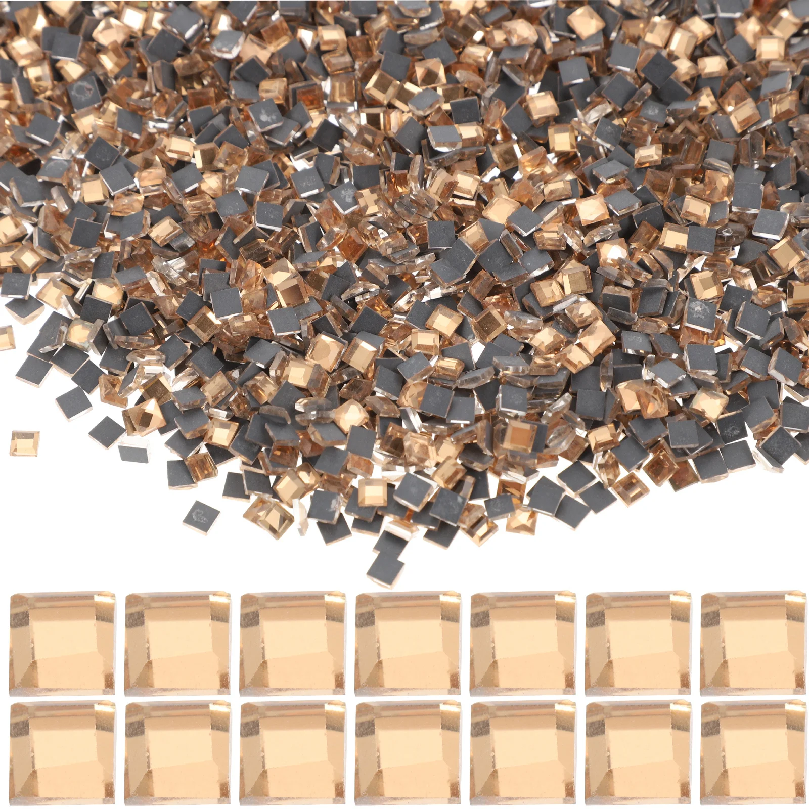 

5000Pcs Creative Nail Art Decors Mini Tiles Unique Shape Design Easy Apply Elegant Nails Summer Vacation Party Admiration