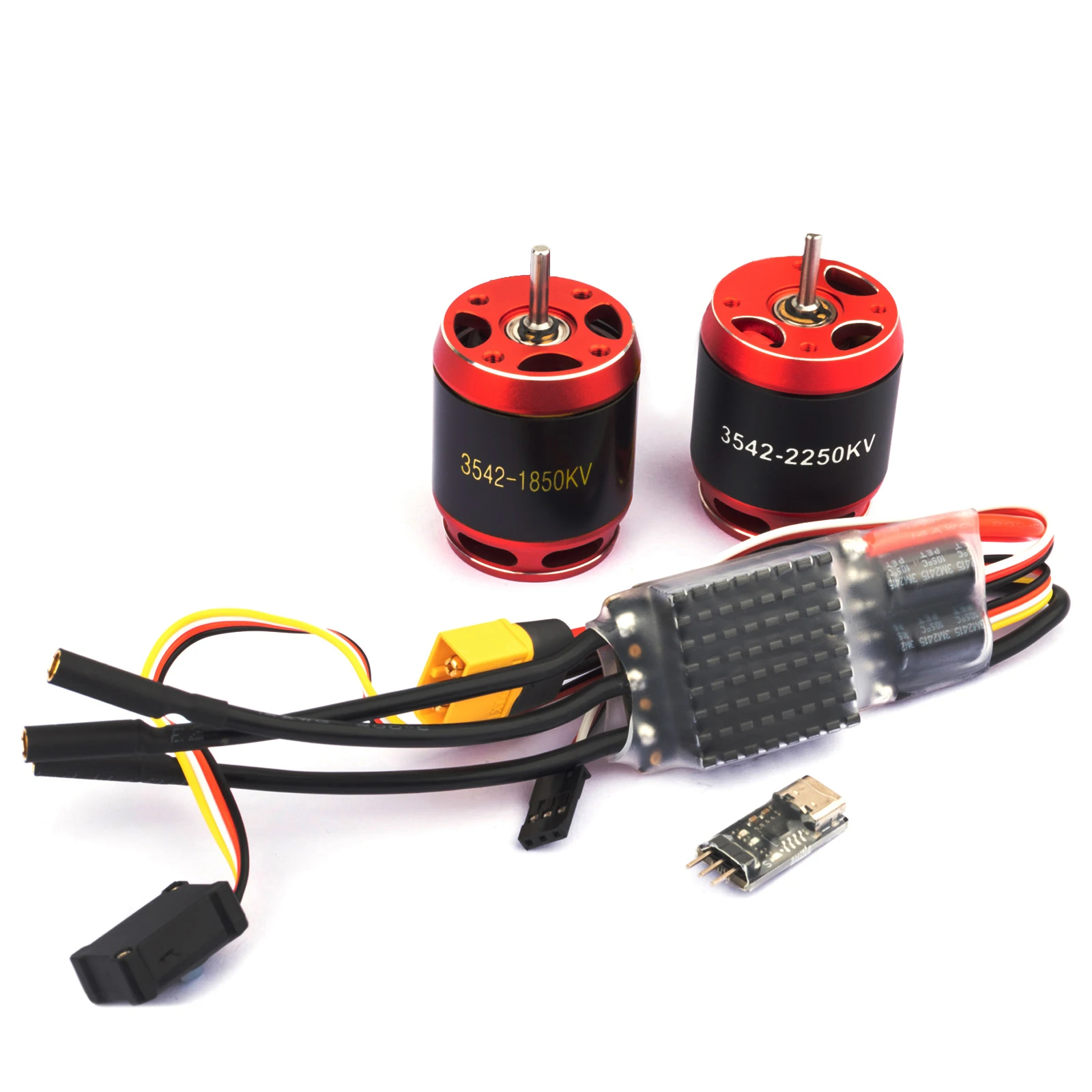 AM32 Programming Crawler ESC Power System Brushless Motor RM-S20 80A ESC for RC Car Axial Traxxas SCX10 TRX-4 TRX-6