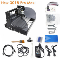 【EU Store】5500mw 450NM Laser Module DIY Mini CNC 3018 PRO MAX Laser Engraving Machine 3 Axis GRBL Control, Wood Cutter Engraver