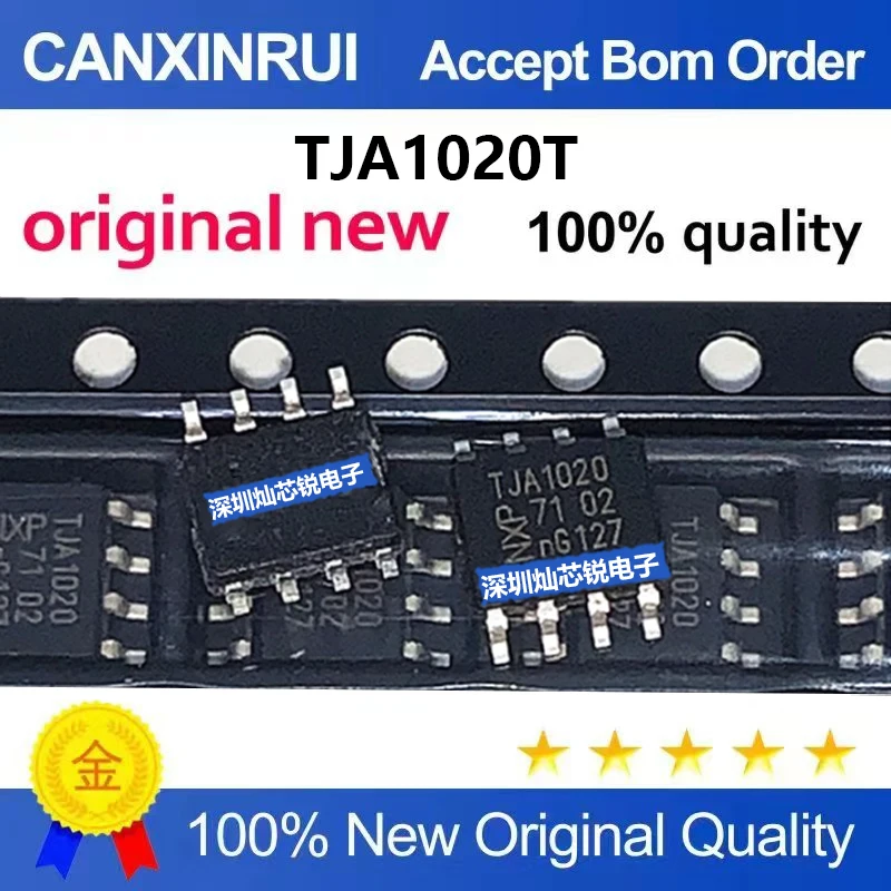 (5-100 Pieces) TJA1020T SMD SOP8 CAN Transceiver Integrated Chip TJA1020 Brand New Original for Electronics Market