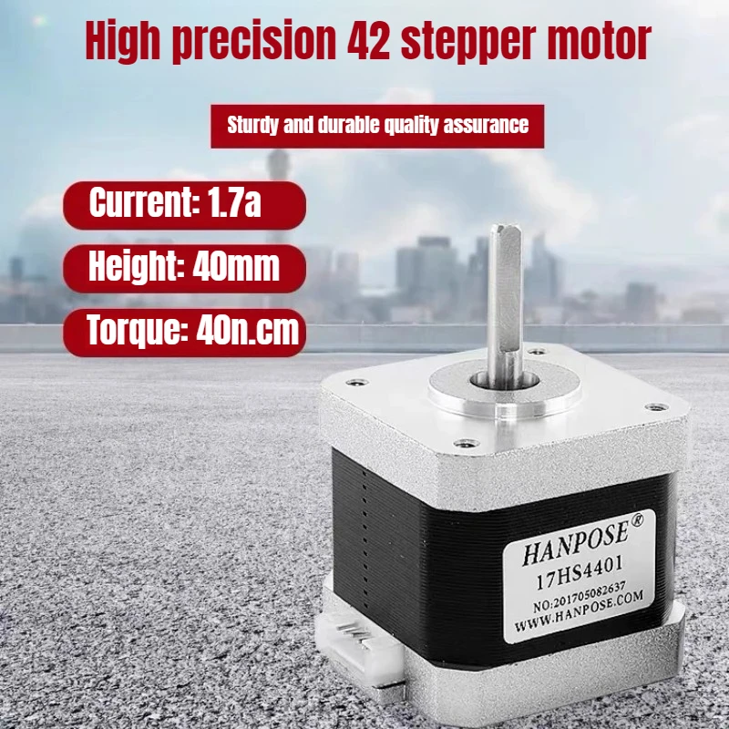 

1PC 4-lead Nema17 Stepper Motor 42 motor High torque 1.5A 17HS4401 for CNC milling machine 3D printer Nema 17 motor