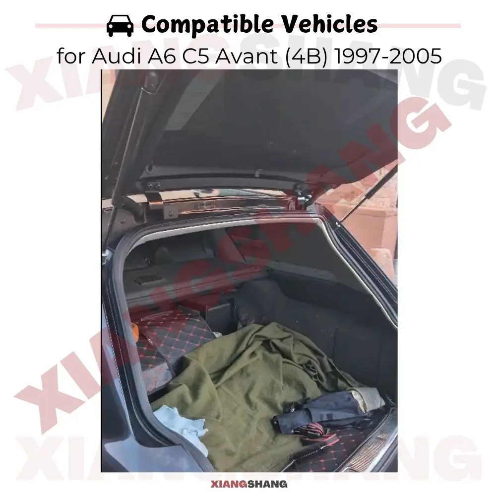 

Автоматические газовые упоры (амортизаторы) для багажника Audi A6 C5 Avant 4B 1997-2005 с теплоизоляцией и пружинами