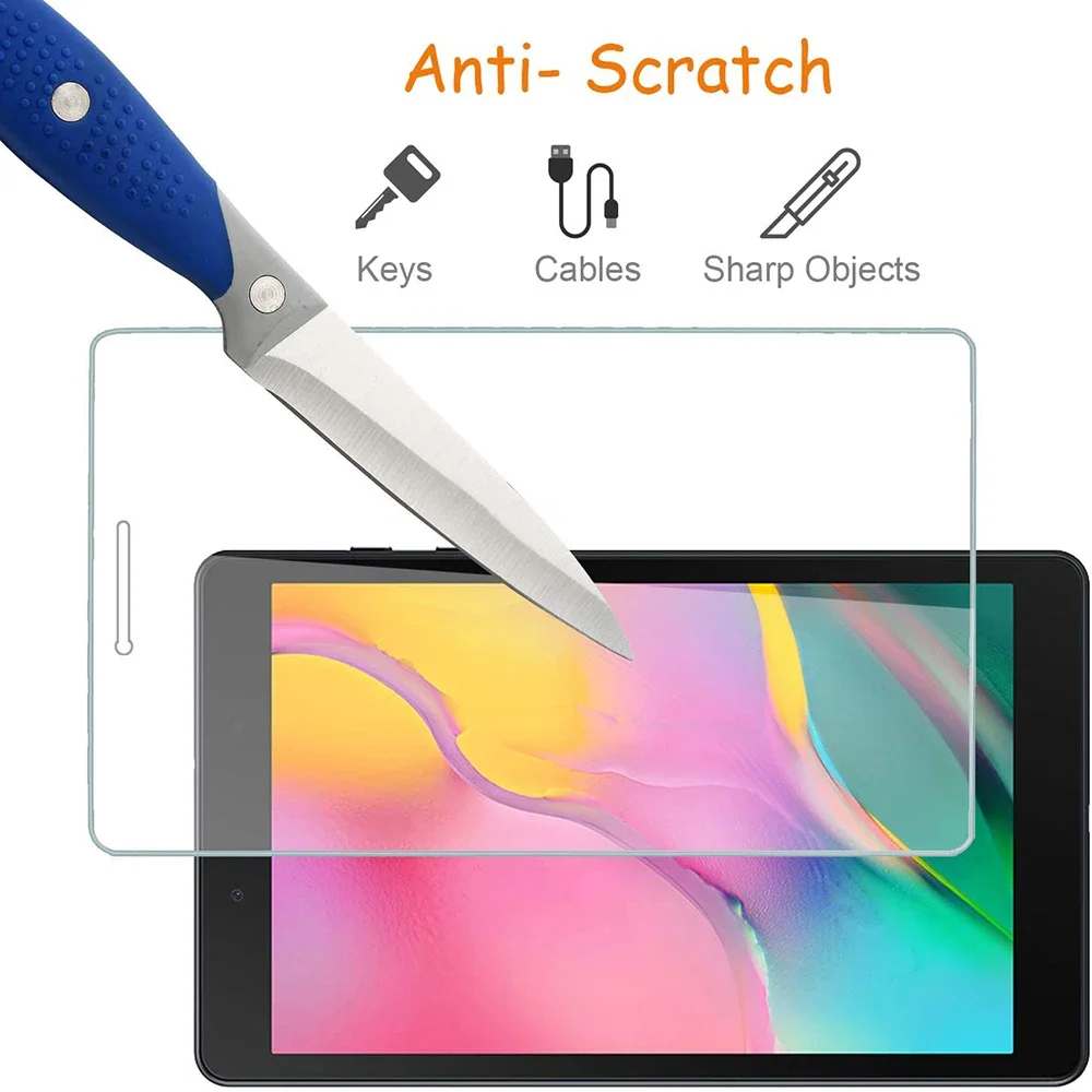 For Samsung Galaxy Tab A7 Tab A  8.0 10.1 10.5/S4 S5E S6 S6 Lite/S7/E 9.6 - Genuine Tempered Glass Screen Protector Cover