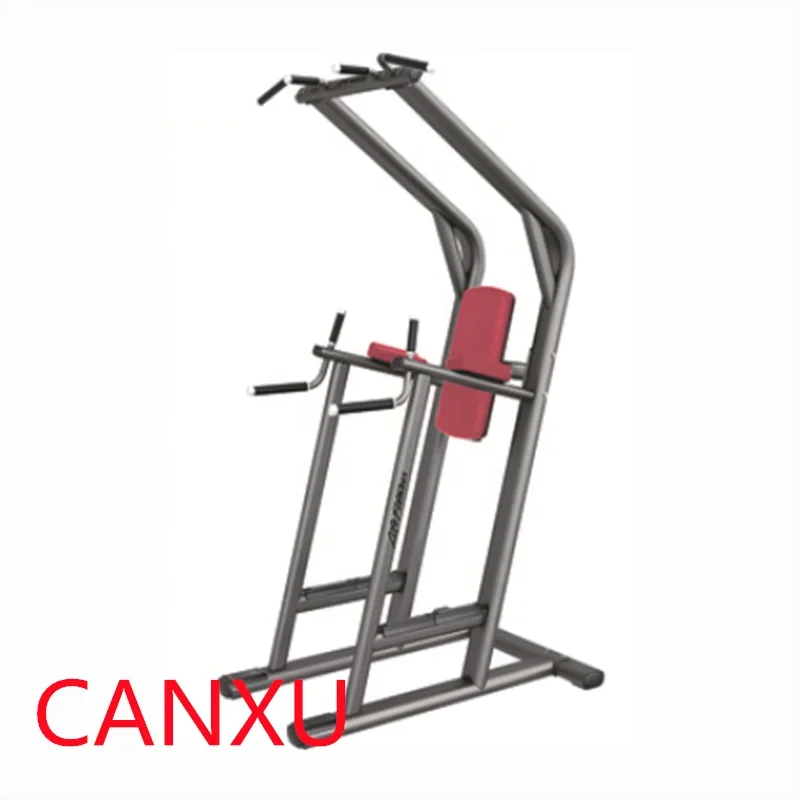 Commercial Strength Training Chin Up Rack Parallel Bars Abdominal Vertical Knee Lift Leg Raise Machine