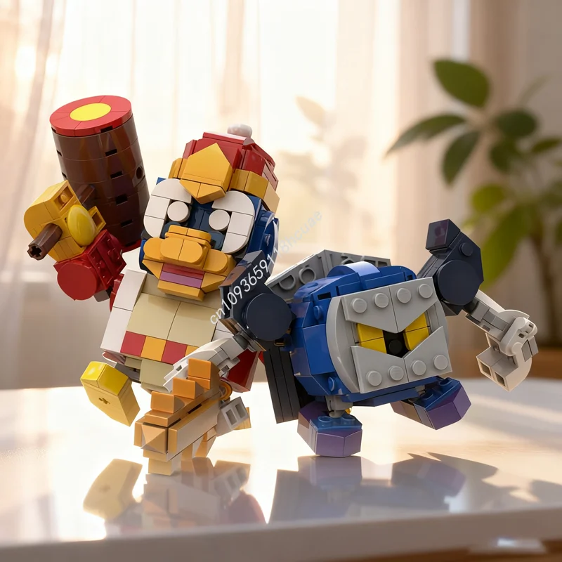 

589pcs MOC Meta Knight And King Dedede Model Building Blocks Assemble Creative Christmas Gift Idea Brick Kids Toys Birthday