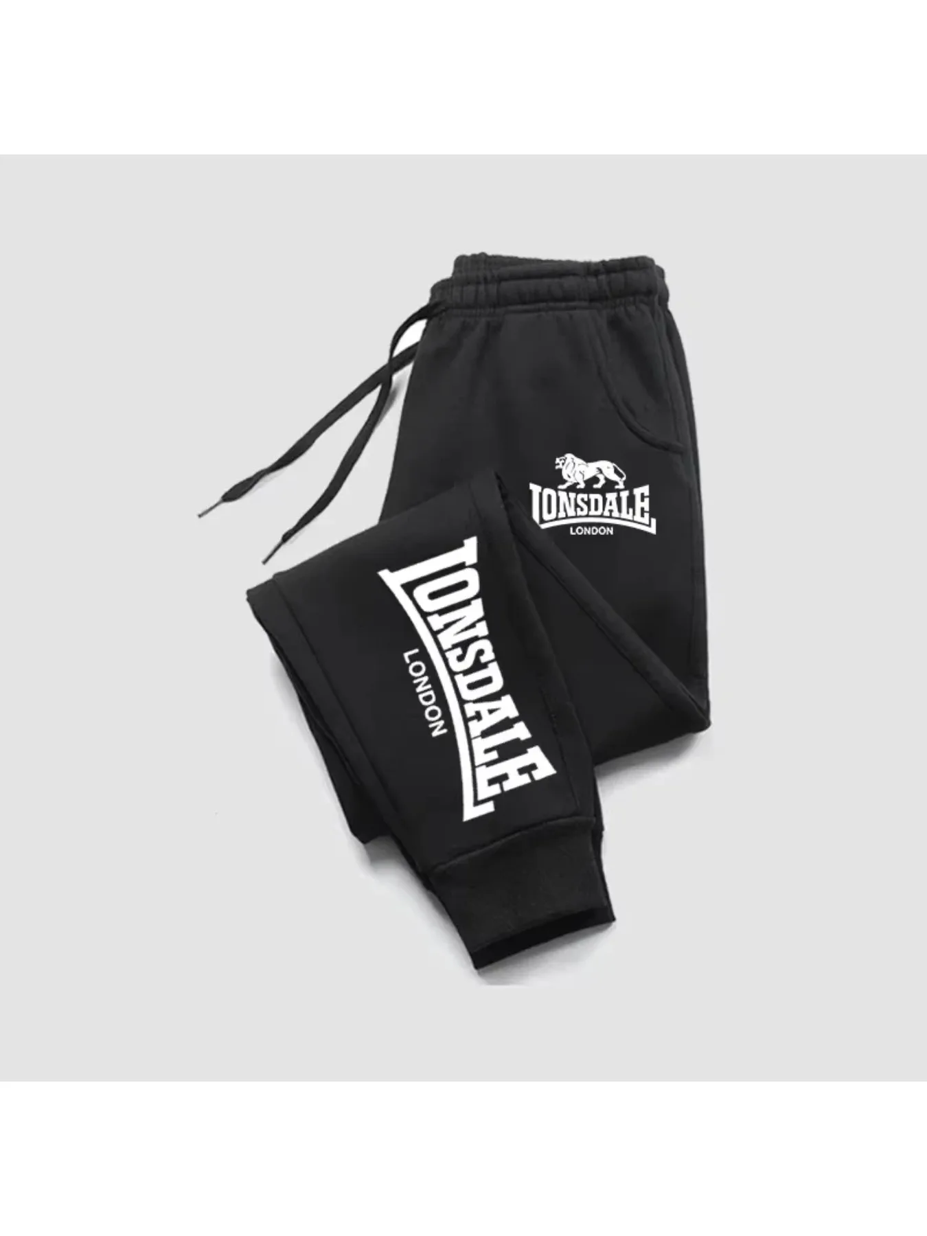 سراويل طويلة للرجال والنساء - سراويل جري مطبوعة "EVERLAST" ، سراويل الركض ، سراويل رياضية ، سراويل رياضية غير رسمية #4