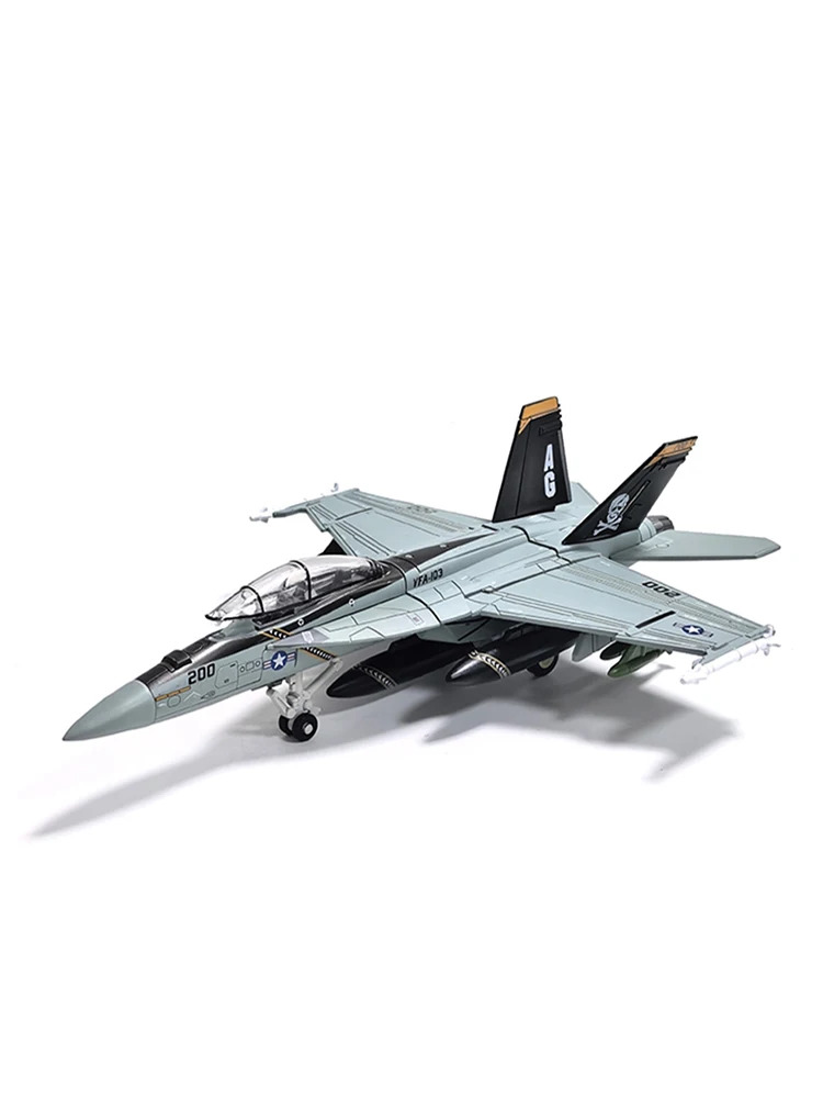 Simulationsmodell F-14 AH-64 A10 F35 F22 F-18 Super Hornet Kampfjet Druckguss-Flugzeug Bausatz Plastikmodell als Kreatives Geschenk – Detail 1