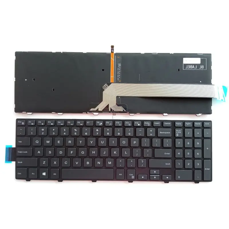 

Клавиатура ноутбука США для DELL Inspiron 3542 5547 5748 5759 7559 N3PXD
