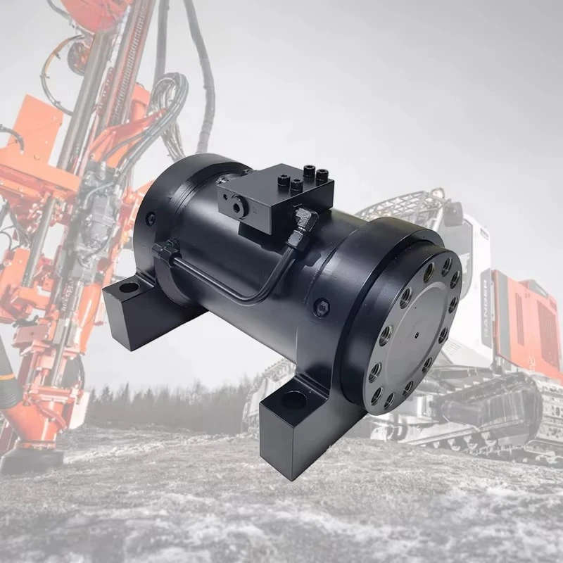 Construction machinery accessories Double single helix micro rotary actuator Hydraulic rotary actuator
