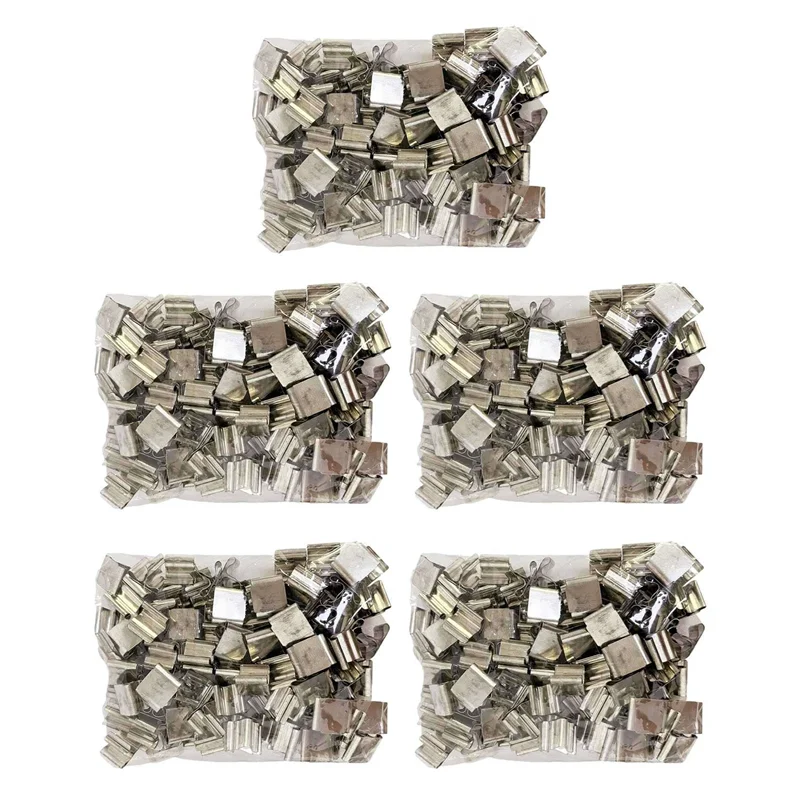 THIVN-500 PCS Metal Wick Sustainer,Wick Holder For Wood Wick Candle