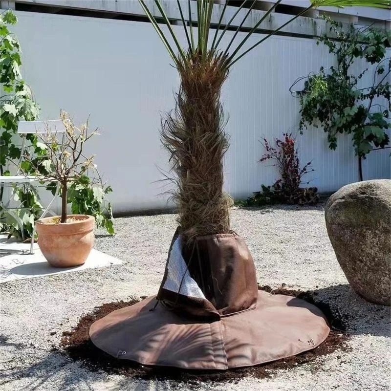 

Frost Guard Tree Branch and Trunk Cover Easy Installation Winter Plant Wrap Nonwoven Fabric Texture for Cold Weather B03E