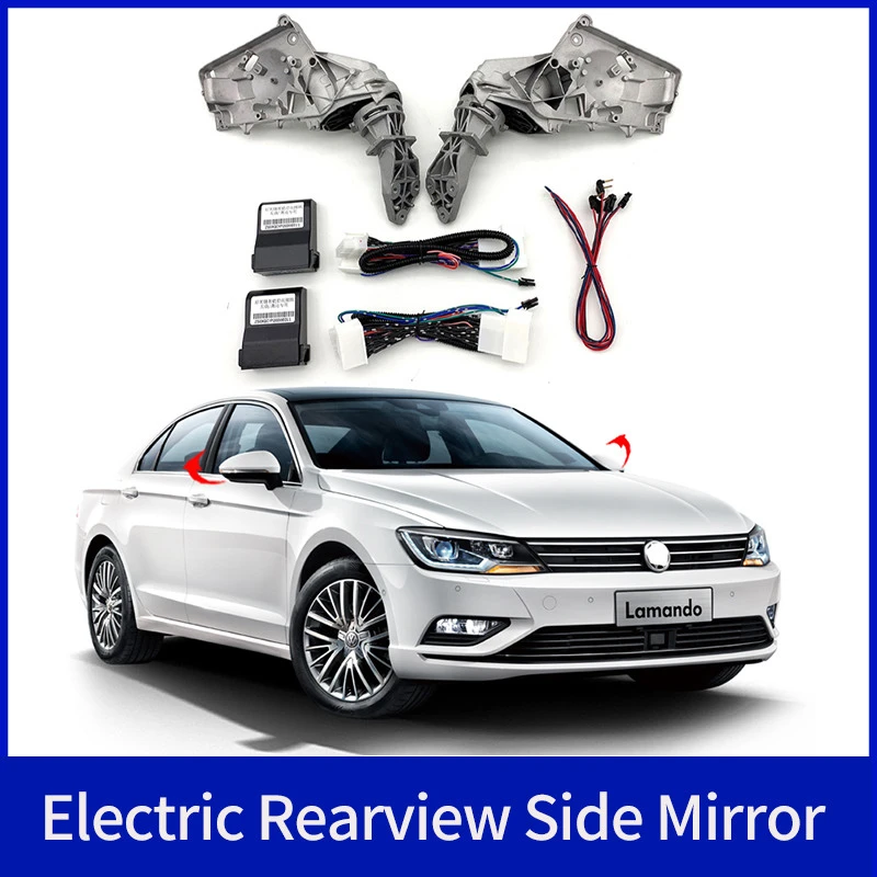 

For Volkswagen Lamando 2018-2023 Auto Intelligent Automatic Car Electric Rearview Side Mirror Folding System Kit Module
