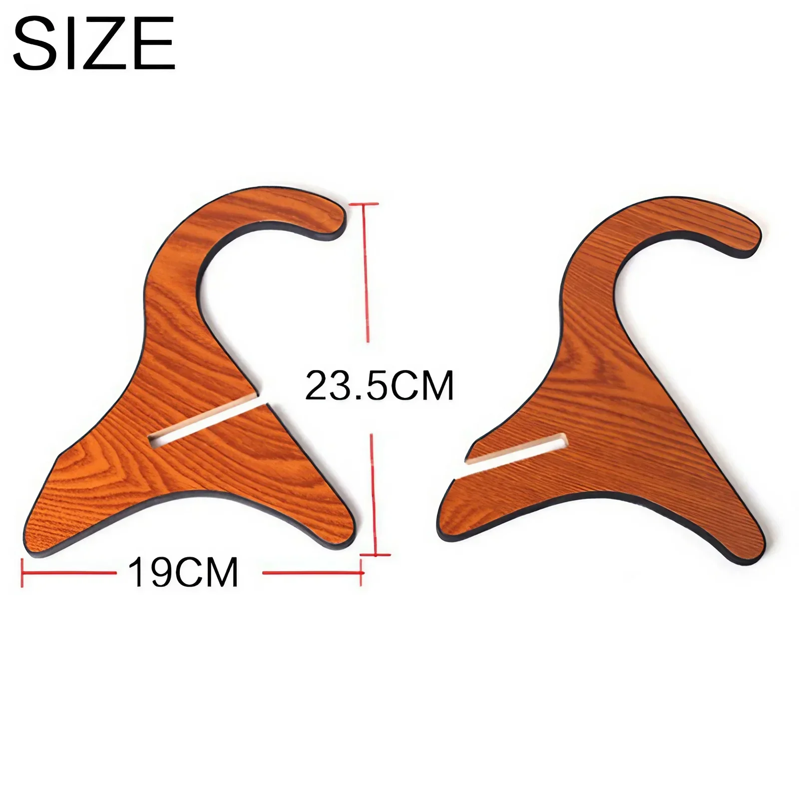 1 Paar Ukulelenständer aus Holz, verstellbarer Gitarrenhalter für Musikinstrumente, Zubehör, tragbarer Bambusständer – Detail 3