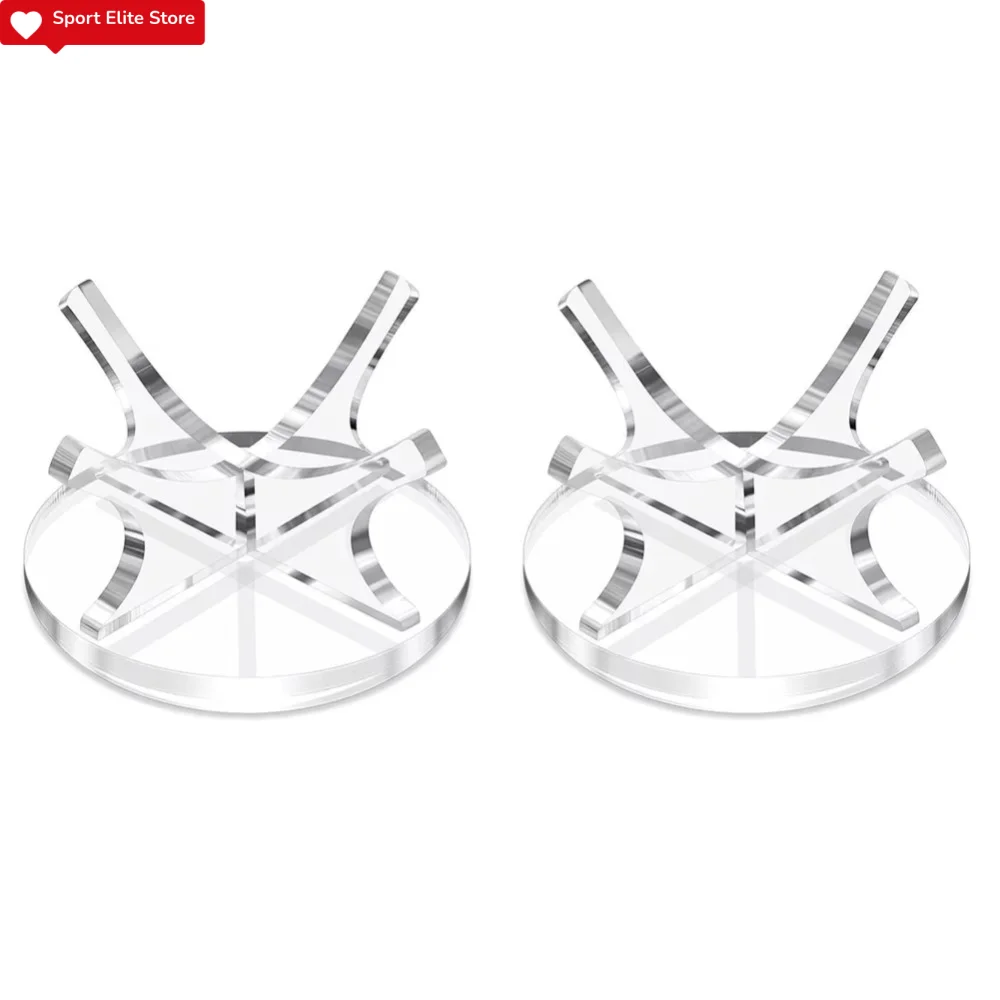 Acrylic Basketball Stand Display Small Balls Transparent Baseball Display Rack Waterproof Clear Golf Balls Holder