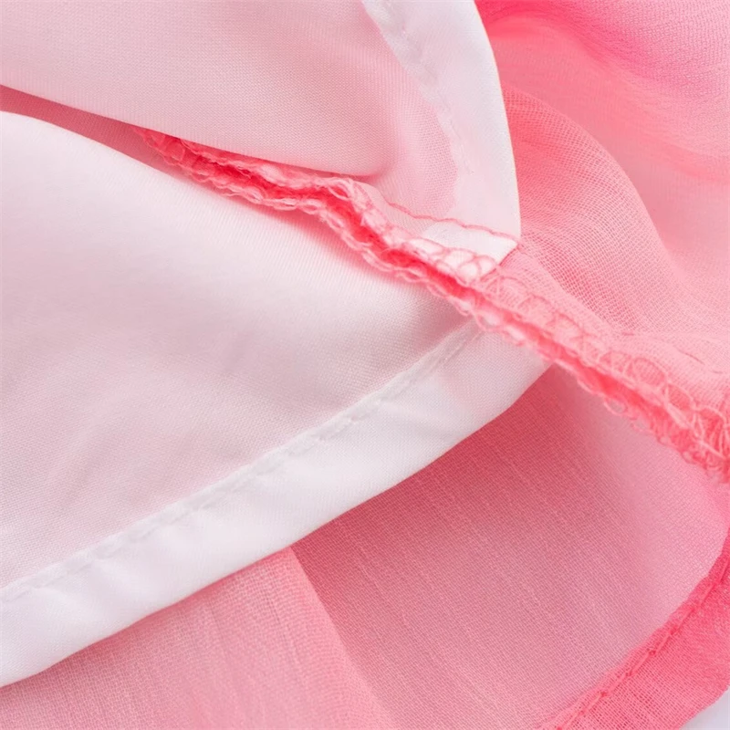 Keyanketian 2025 primavera/outono novo feminino fresco flor impressão mini vestido de férias vento com decote em v cintura alta manga longa vestido em camadas