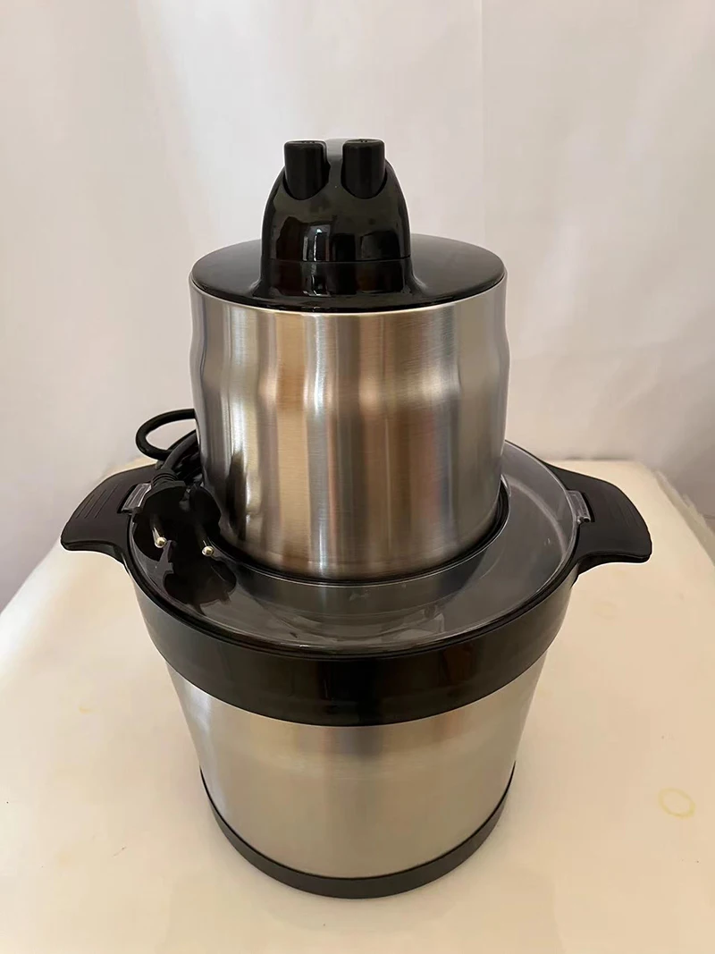 6L Electric Meat Grinders 304 Stainless Steel Food Crusher Multifunctional Vegetable Slicer Chopper Mincer Baby Food Processor