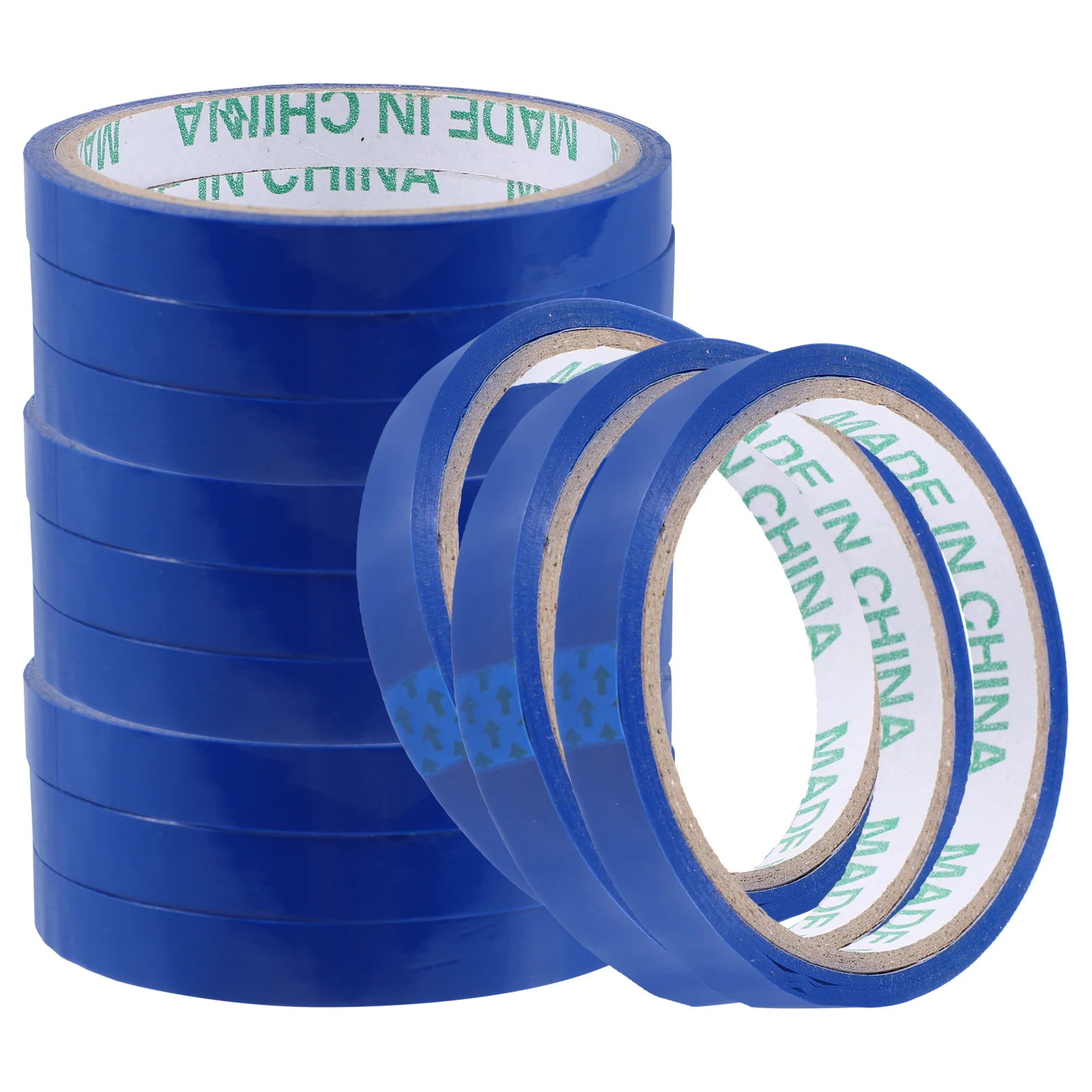

12 Pcs Sealing Tape Bag Sealer Packing for Machine Refills Blue Clear Packaging