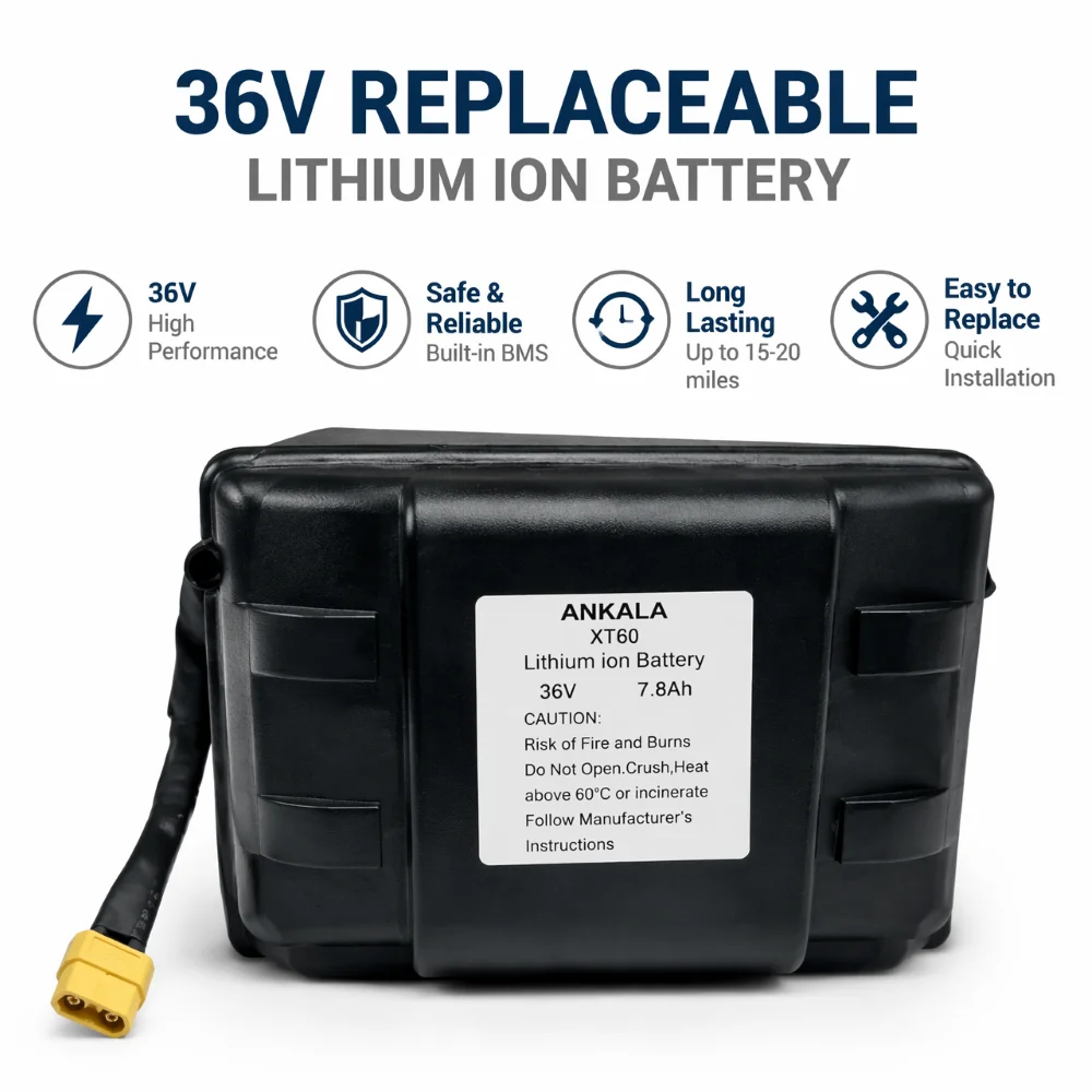 36V 13.8Ah 10s2p Lithium Battery 13800 2026 Replacement for Electric Self balancing Scooter Hoverboard Unicycle