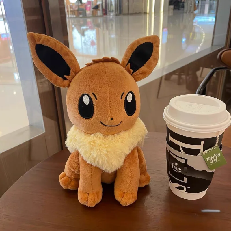 

Аутентичная плюшевая кукла Pok é Mon Pet Elves Eevee Moon Eevee Fairy Eevee, подарок на день рождения, украшение дома, фестиваль, праздничный подарок