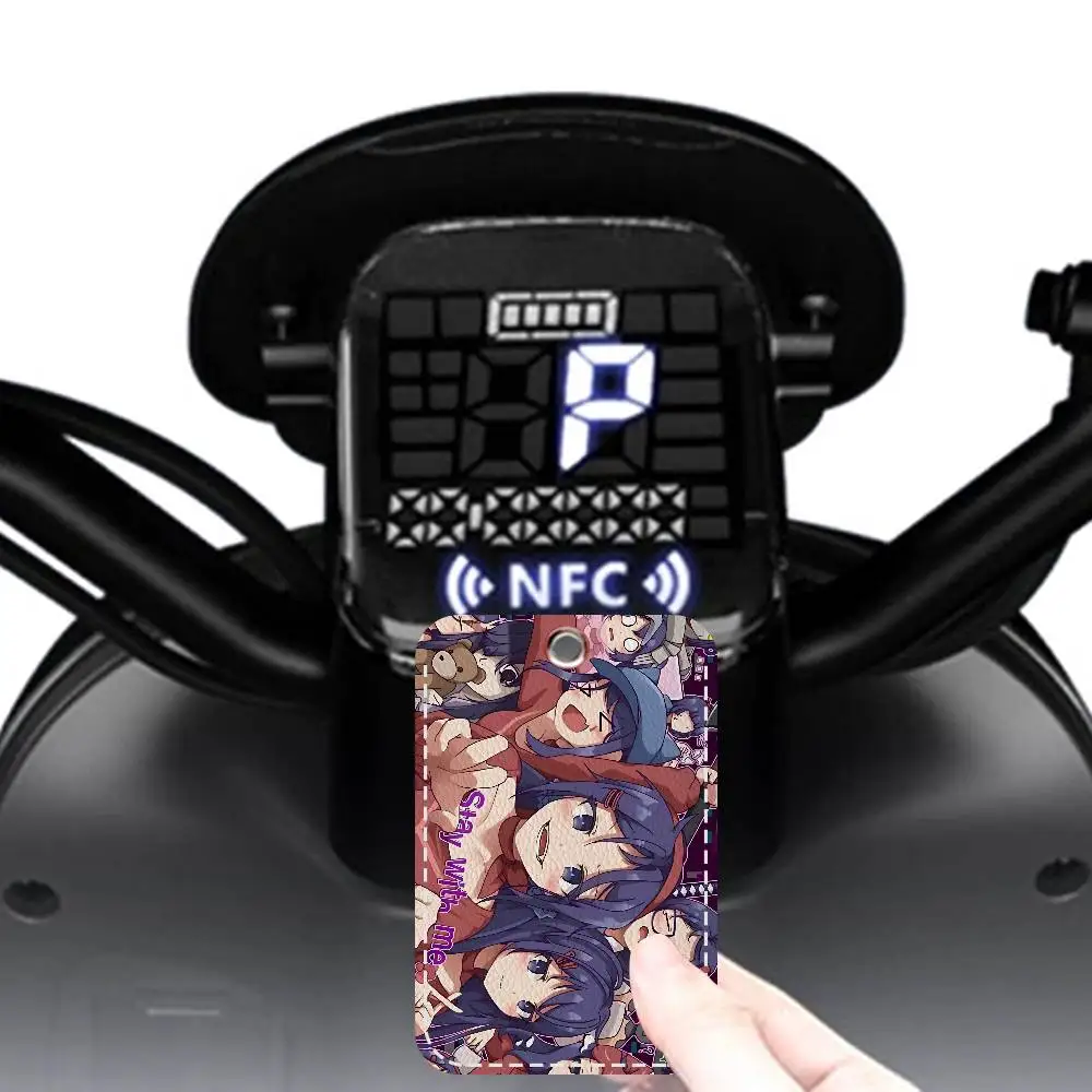 حاملي بطاقات سلسلة مفاتيح لعبة M-MiSide، سلاسل حلقية مفاتيح لبطاقات الائتمان وبطاقات الهوية #5