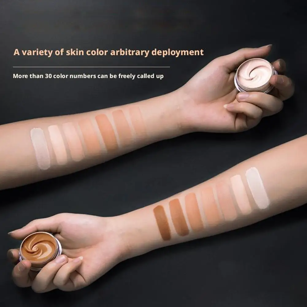 خافي عيوب الوشم ذو اللون المزدوج حتى لون البشرة، غطاء مقاوم للماء ومقاوم للعرق، خافي عيوب الوشم يدوم طويلاً #6