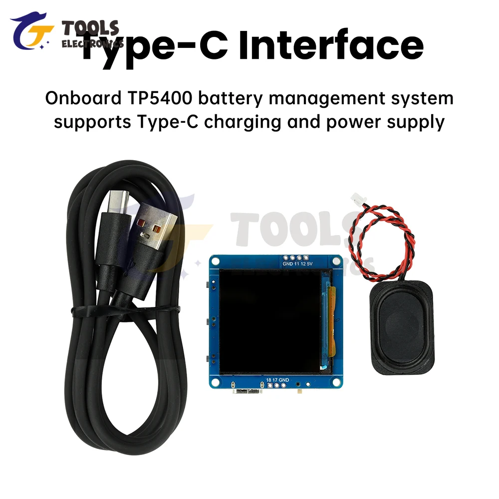 Picture 5: ESP32-AI WiFi Voice Assistant Module Intelligent Voice Chat Module Type-C Interface