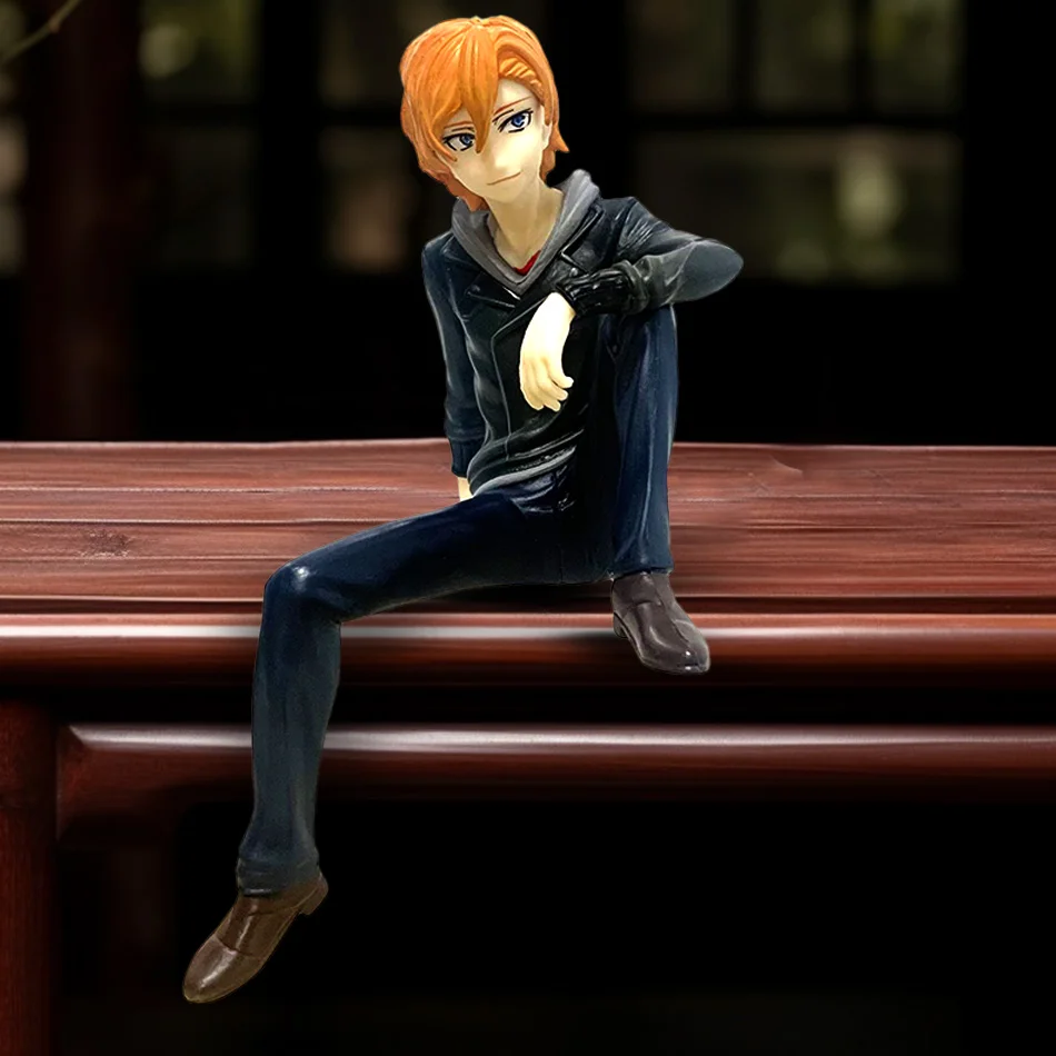 Anime Bungo Zwerfhonden Nakahara Chuya Figuur Dazai Osamu Actiefiguren Noedels Druk Model PVC Collectible Speelgoed Verjaardagscadeautjes