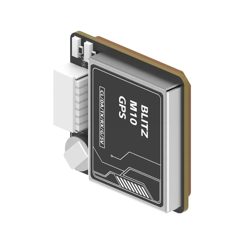iFlight 3.3 ~ 5.5 فولت (5 فولت نموذجي) BLITZ M10 GPS QMC5883L 5 فولت لأجزاء طائرة السباق بدون طيار FPV 4800-115200 بت في الثانية (115200 بت في الثانية موصى بها) 1 قطعة