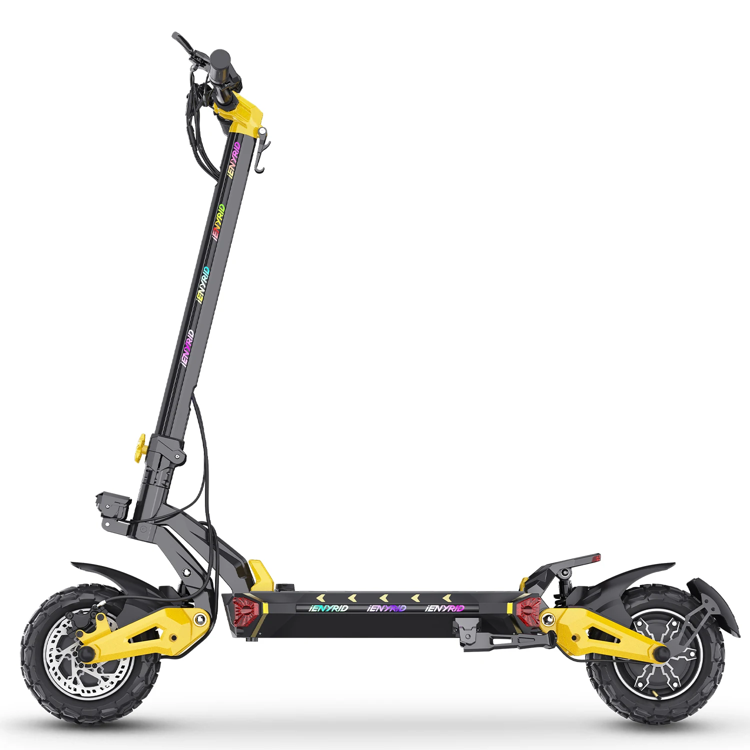 

iENYRID IE-ES60 Adult Foldable Escooter48V23AH Battery 1200W*2 Electric Scooter 11-inch Off Road Tires Scooter