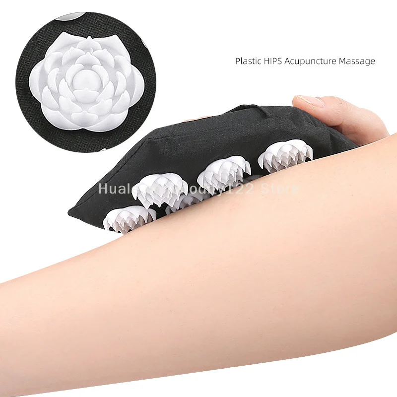 

1pcs Needle Punched Therapy Massage Glove For Shoulder Arm Body Acupuncture Point Massage Tool Mitten Health Gift Massager Glove