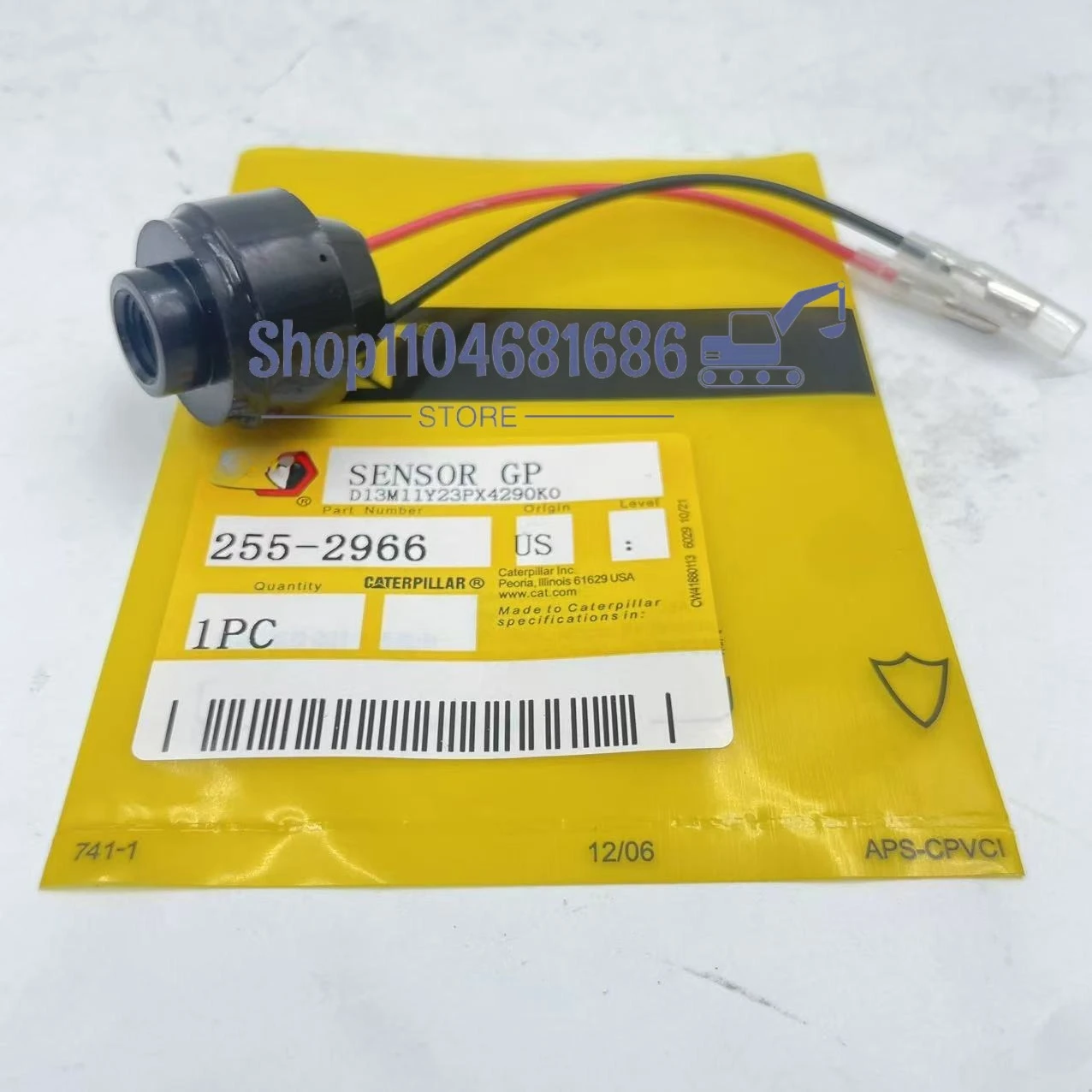 

255-2966 2552966 Air Filter Sensor Air Filter CA2552966 for Caterpillar Excavator 325D 329D 330C Engine C7.1 C7