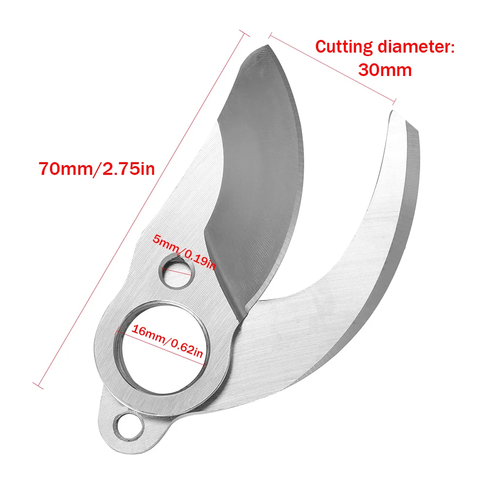 5-10Pcs/Set Replaceable Blades for Cordless Electirc Scissors Rechargeable Garden Shears Pruning For Fruit Tree Bonsai Branches